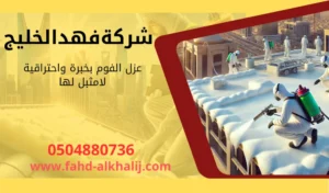 شركة عزل فوم بحي العزيزية
