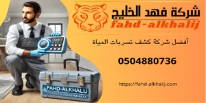 شركة كشف تسربات المياه احد رفيدة