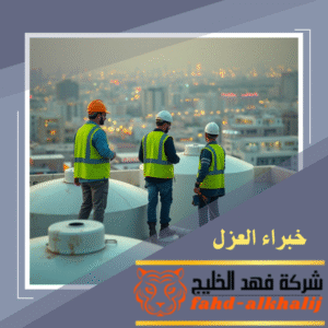 مهندسين وفنيين الشركة يشرفون على الاعمال